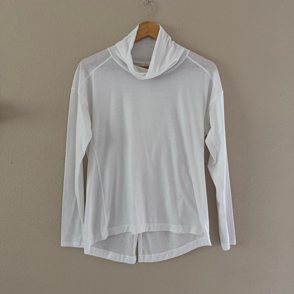 Lululemon See You in Savana Long Sleeve Heathered White